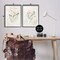 Stupell Industries Simple Watercolor Flowers 2 pc Framed Giclee Wall Art Set Design by Elizabeth Medley